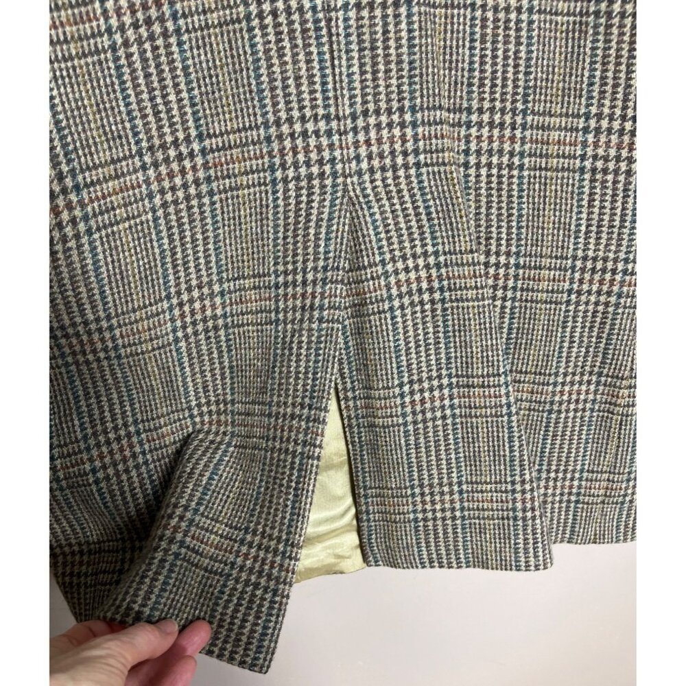 Glencarlyn Classic Clothing Tweed Sport Coat Wool Blazer Preppy Mens Size 44L - Picture 5 of 8